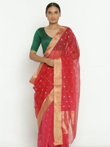 Cotton Based Chanderi Sarees