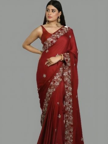 Crepe Silk Saree