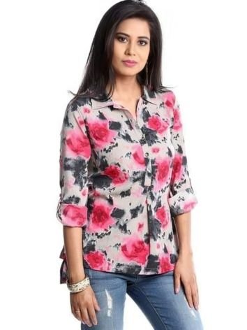 Floral Printed Ladies Tops