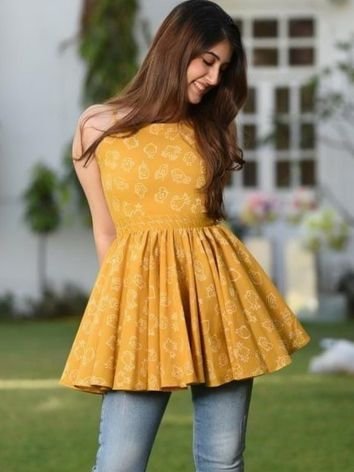 Frock Style Short Tops