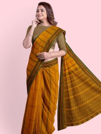 Kanchi Cotton Handloom Saree