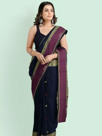 Kanchipuram Cotton Saree