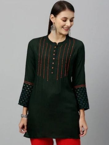 Kurti Style Long Tops