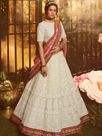 Semi-Stitched Lehenga Sarees