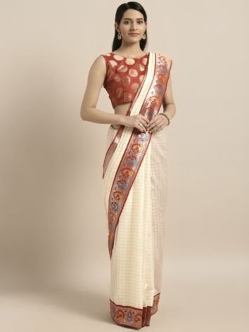 Simple Banarasi Saree