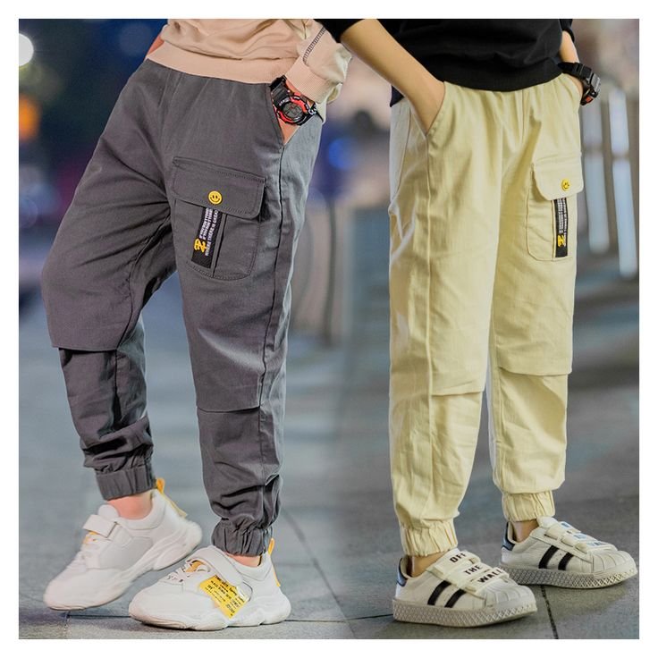 Cargo Joggers and T Shirts for Boys