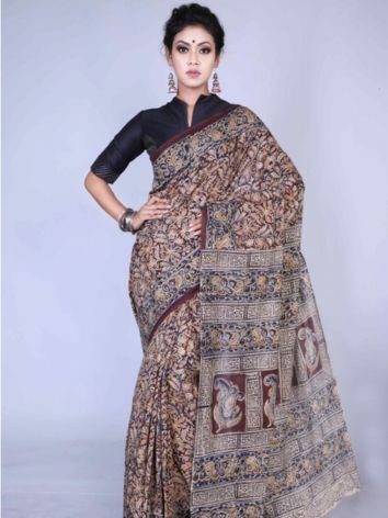 Best Kalamkari Sarees From Manufacturers