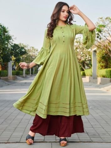 Casual Chiffon Kurtis