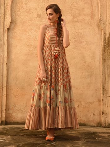Cotton Based Catalog Kurtis