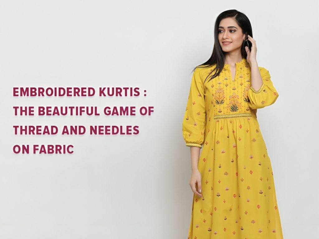 Georgette Kurtis - The Classic Style of Wearing Kurtis