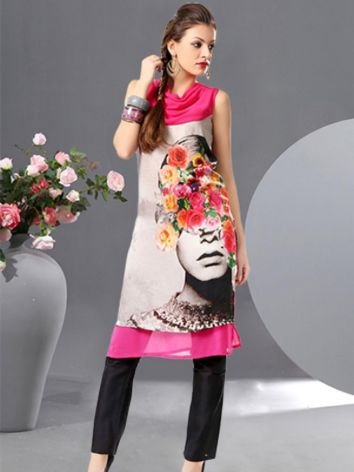 Graphic Printed Kurtis manufacturers
