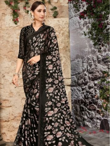 Organza Brasso Sarees