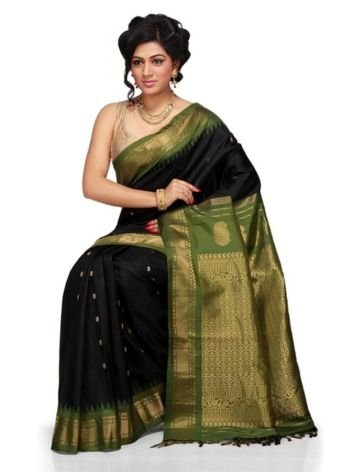 Partywear Gadwal Sarees