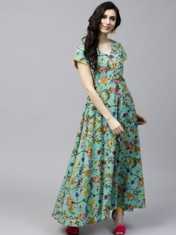 The Floral Printed Designer Kurti