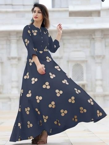 The Frock Style Indo Western Kurtis