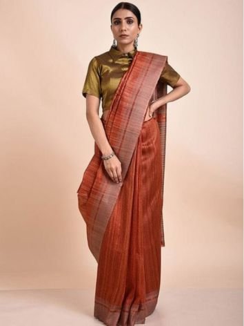 best plain ghicha silk sarees manufacturers