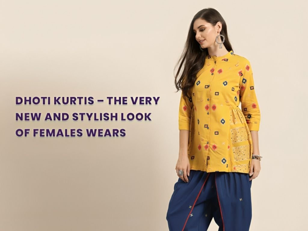 Dhoti Kurtis - The Very New and Stylish Look of Females Wears