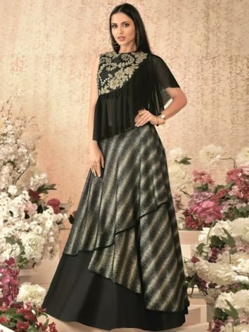 Fancy Dress with Lehenga