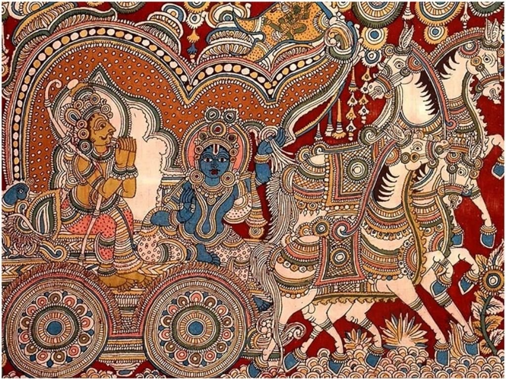 Kalamkari Dyeing and Printing