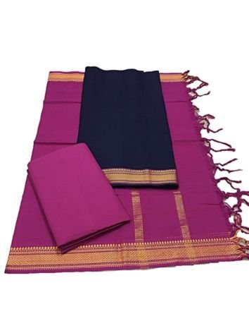 Plain Cotton Dress Material