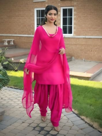 Plain Punjabi Dress