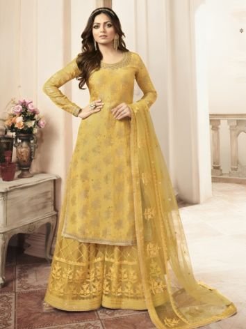 Drashti Dhami in Embroidered Wedding Salwar Suits