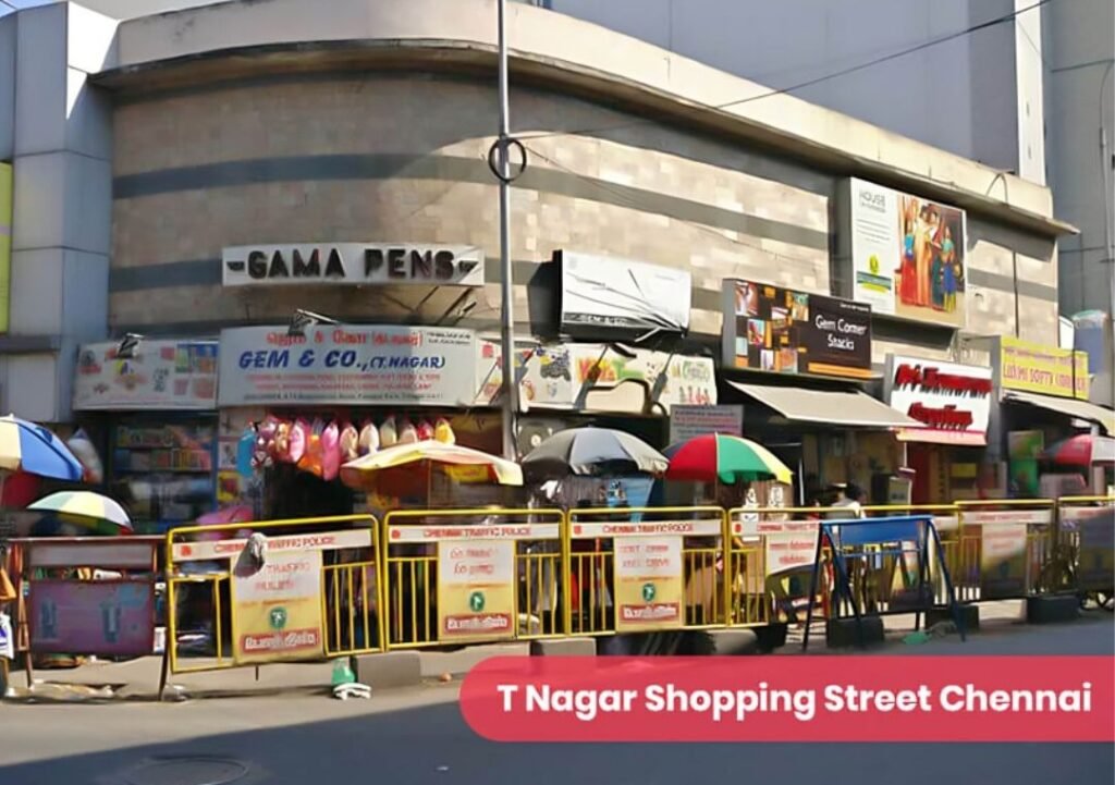 T Nagar Shopping Street Chennai