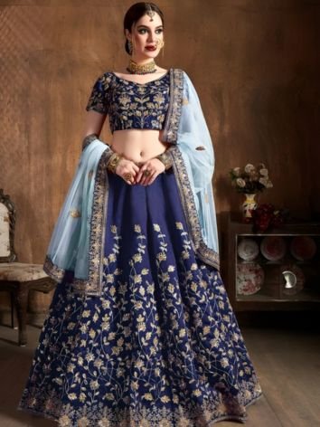 Contemporary Ghagra Cholis