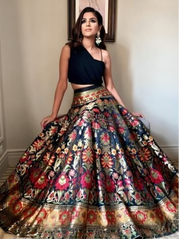 Crop Tops with Chaniya Choli