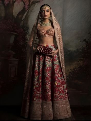 Floral Wedding Lehenga