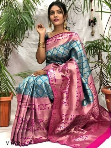 Banarasi Art Silk Saree from Bangalore