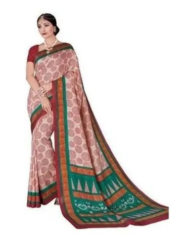 Bhagalpuri Printed Saree from Kolkata Wholesalers