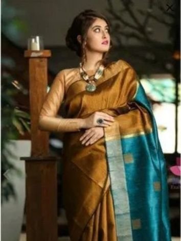 Bhagalpuri Tussar Silk Saree from Kolkata Wholesalers