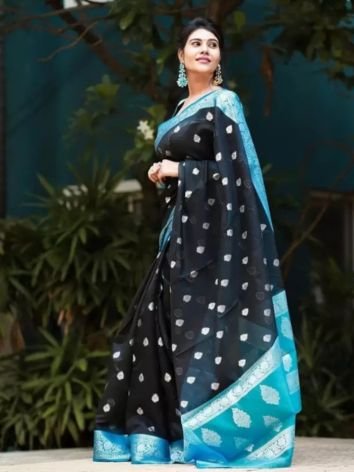 Fancy Art Silk Saree from Bangalore