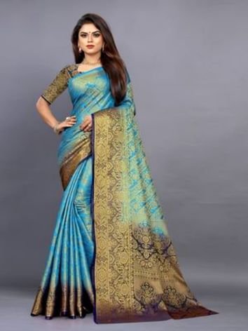 Jacquard Saree