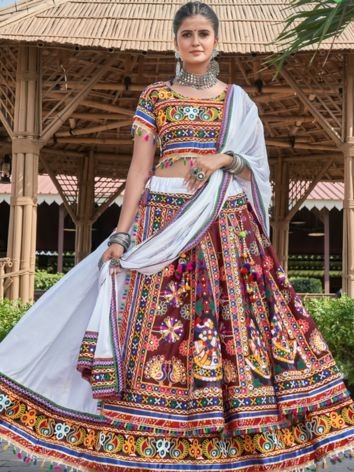 Layered Chaniya Choli