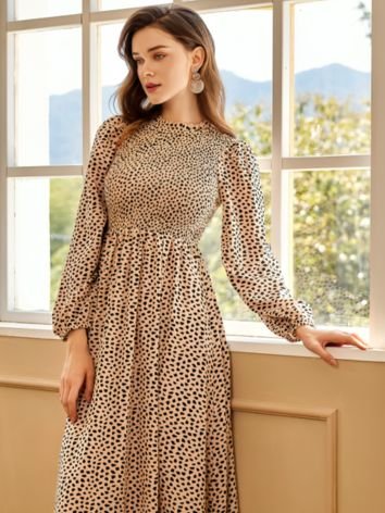 Printed Maxi Dress