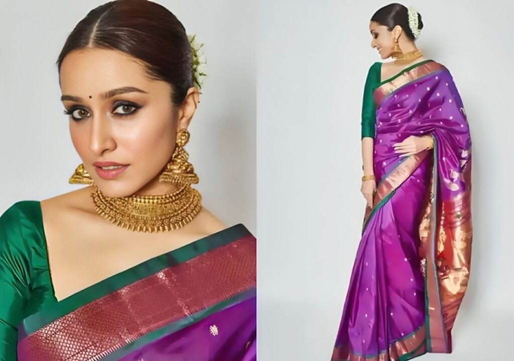 Shraddha Kapoor in Silk Sarees