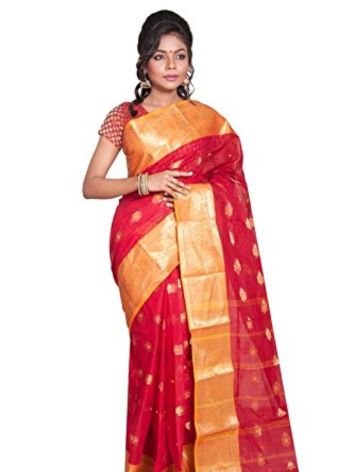 Tant Banarasi Saree from Kolkata
