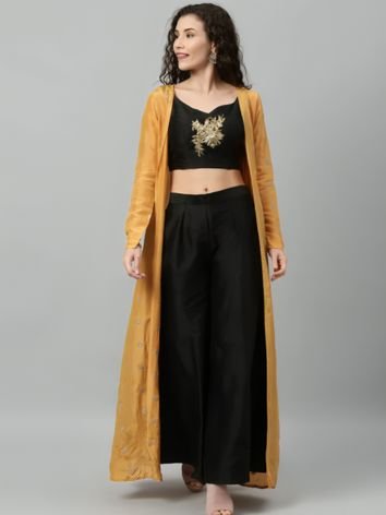 Wear Crop Top with Your Palazzo