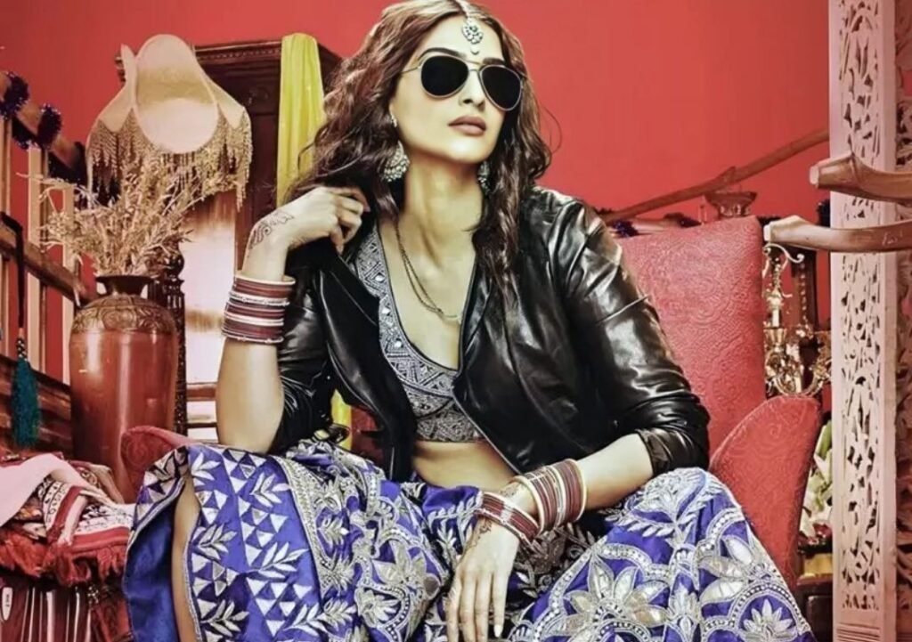 Wear a Glamorous Leather Jacket over Your Ethnic Piece