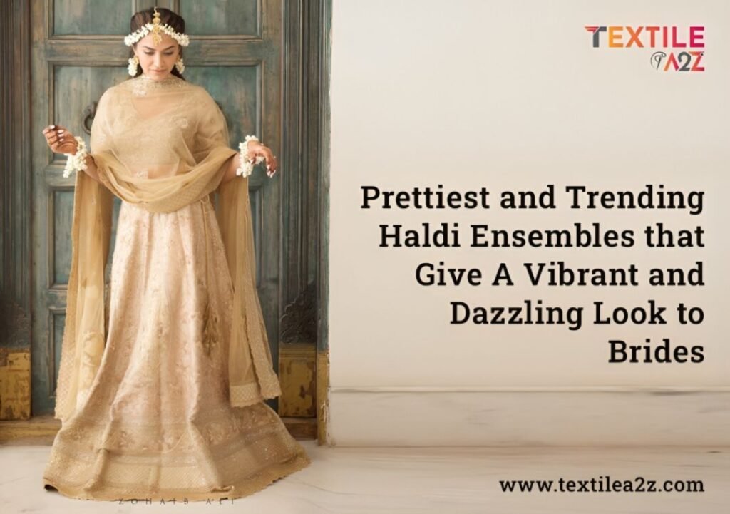Prettiest and Trending Haldi Ensembles that Give A Vibrant and Dazzling Look to Brides