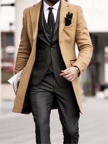 Classy Coat Suit for Reception