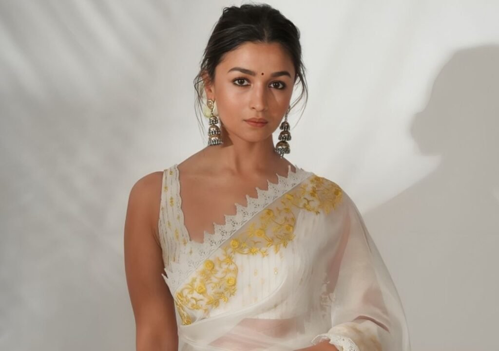 Alia Bhatt’s Organza Saree