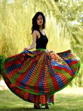 Indian Ghagra Skirt